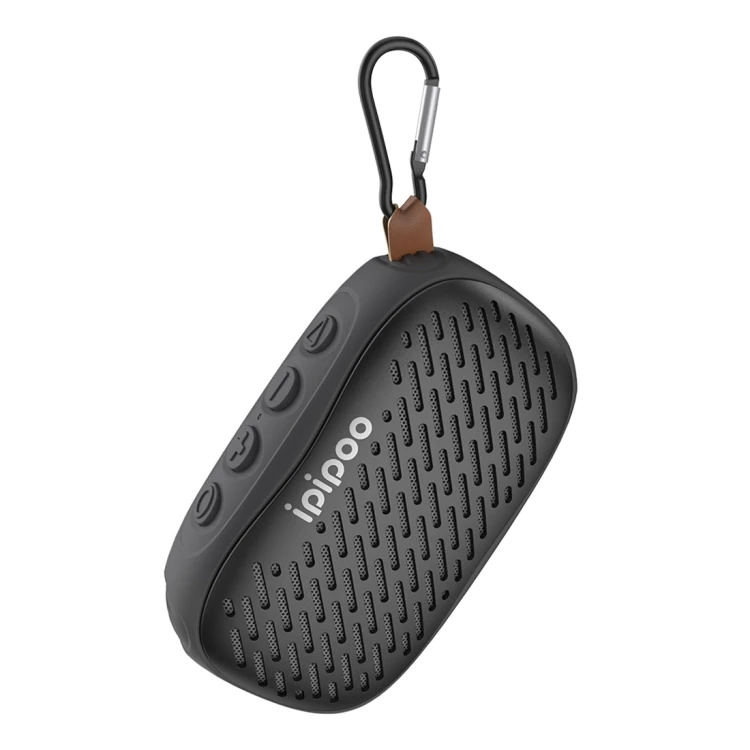 ipipoo YP-6 Outdoor Waterproof IPX45 Hand-held Wireless Bluetooth Speaker, Support Hands-free & FM & TF Card & AUX - ANKUX.COM