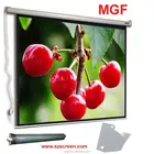 High gain PVC material projection screen Wall Mounted Motorized Projector Screen/Home theatre projection screen/