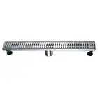 Commercial Washroom Manufacturer Cleanroom Shower Auto-Close Floor Drain