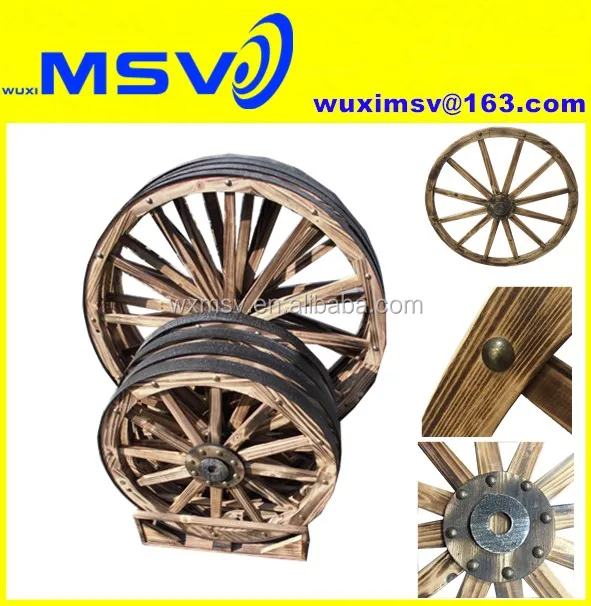 mdf deco wagon wheels