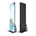 Ultra Slim Indoor P2.5 Portable Advertising LED Display Digital Poster with Foldable Stand