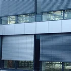 CR80 Aluminum Rainproof Outdoor louver Window Shade Blind