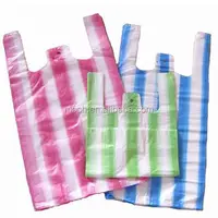 Custom Printed Clear HDPE Biodegradable Supermarket