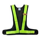 Wholesale Type black reflective Safety vest Reflective