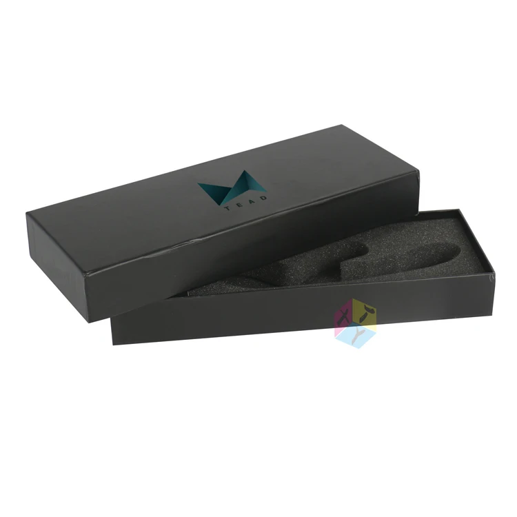 main picture of foam insert rigid black cardboard paper
