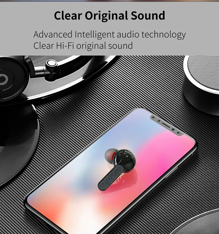 2019 Tecnologia Audifonos Bluetooth Wireless Sports Cell Phone Headset Earphone Earbuds - ANKUX.COM