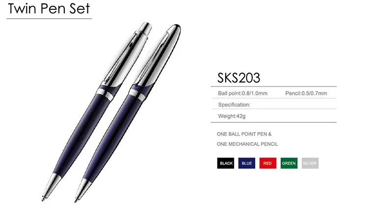ballpoint pens  product name: twins metal ball pen & roller pen