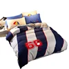 China suppliers good quality cheap price flannel comforter warm bedding set of four