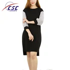 Manufacturer wholesale winter fashion sweater loose casual dress for woman