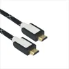Black and white double color netting 4K high speed HDMI cable