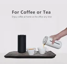 Matt Black White TIMEMORE Small U French Press coffee tea easy to clean V shape spout
