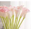 Real Touch Calla Lilies Wholesale Calla Lily Bulbs Glass Flowers the Wedding for Bride