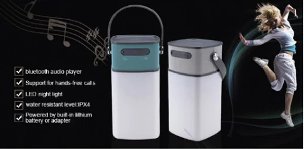 multifunctional bluetooth speaker 2016 outdoor bluetooth speaker with powerbank