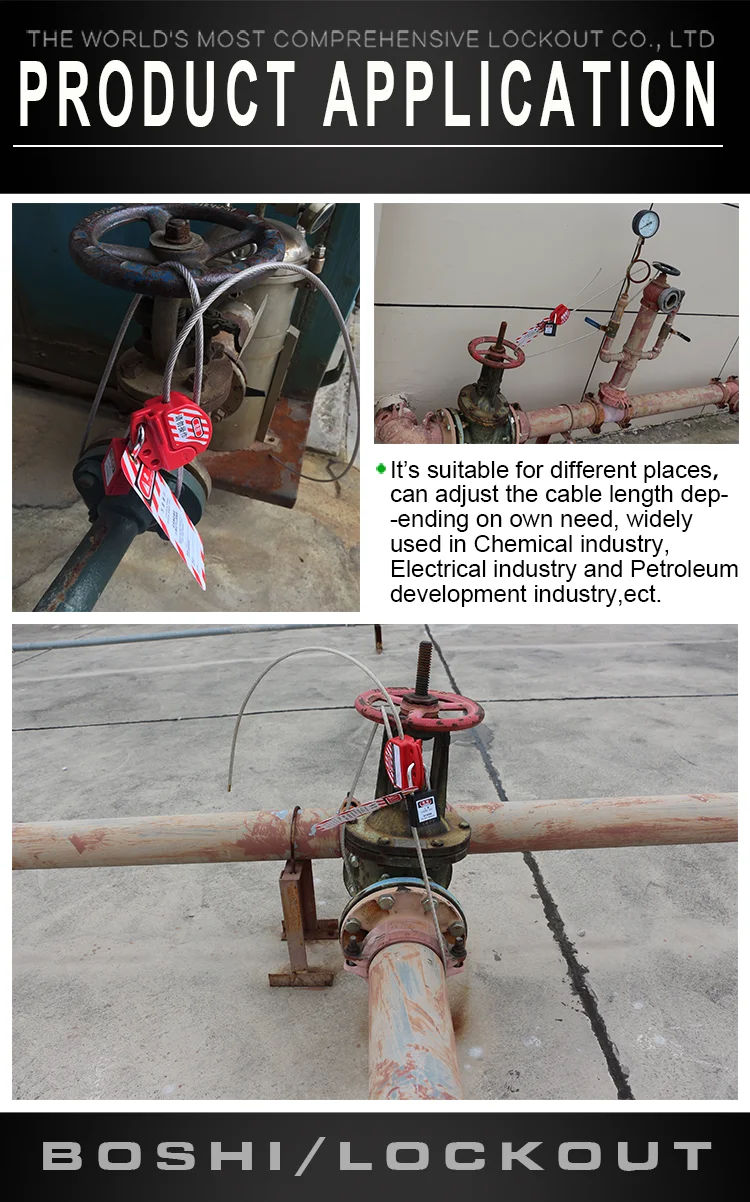 Certificate Of Compliance Adjustable Safety Cable Lockout(BD-L11)