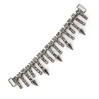 New Design Swimwear Metal Bra Strap Hook Sexy Bikini Accessories rhinestone decorative chain for charm women in beach