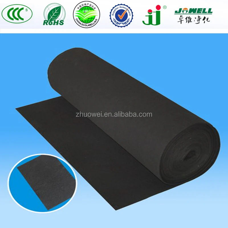 Activated Carbon Filter Cloth,Carbon Filter Material,Carbon Air Filter