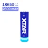 XTAR or OEM Rechargeable and durable 2600 mAh 3.7v XTAR li ion 18650 battery