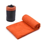 Custom logo microfiber terry cloth hand sports towel private label