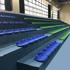 Simple and beautiful No back plastic stadium sports seats