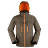 Waterproof Breathable Nylon Ski Jacket Windproof Snowproof Hoody Ski Jacket Outdoor Active Ski Coat
