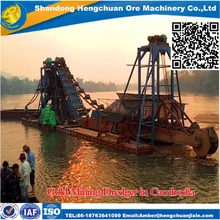 Hot selling Portable Gold Bucket Dredge/Gold Chain Sand Making Machine For Sale