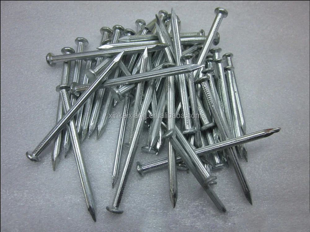 Large Steel Nails Decorative Nail Heads For Furniture Polished