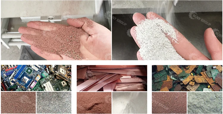 Scrap PCB Recycling Equipment E waste Recycling Machine Supplier