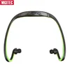 Sport bluetooth headset neckband stereo wireless headphones with microphone