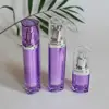 triangle special shape bottle for cosmetic