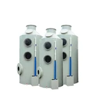Industrial air cleaner absorption column dust cleaner