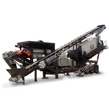 Professional manufacturer mini mobile stone crusher machine price