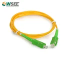 New Products SC Auto Shutter Connector fiber optic patch cord