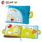 ICTI Factory baby cloth book educational fabric book toys for infants