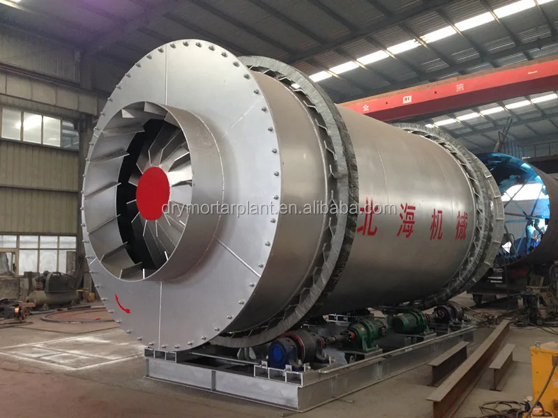 Bh6250 Type 3 Cylinder Electric Rotary Dryer Drum Dryers Industrial