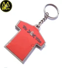 China factory produced promotion plastic keyring rubber PVC keychains
