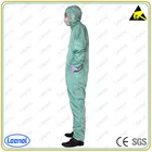 LN-105 factory clothing personal protection garment with ESD function