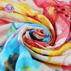 High quality fashion style rayon digital print fabric 100% viscose for clothing