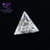 New listing Reality Snapped up Low-priced Sale Ring Bare Stone Right-Angled Triangle cut Moissanite
