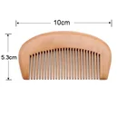 Hot sale wood private label logo beard comb