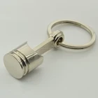 OEM Customized Logo Shape Metal Enamel Promotion Keychain, Promotional Gifts Custom Rubber Metal key chain Keyring