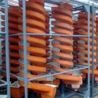 gold mining equipment spiral chute mineral separation machine