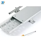 Hot sale 100 mm ventilated type cable tray and related accessories by suppliers direct