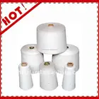 40/2 raw white 100% polyester spun yarn for sewing thread