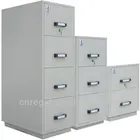 High-tech filing cabinet, 2 hours UL certified fireproof metal cabinet