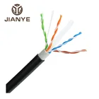 ISO CE 卸売価格 305 メートルの屋外ネットワークケーブル 1000ft cat6 ネットワークケーブル高速猫 6 utp ftp sftp lan ケーブル