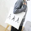 Eco-friendly custom design 600d polyester cotton canvas zipper tote bag