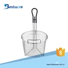 OEM&ODM accept deep fryer stainless steel 201 chicken frying basket