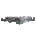 Grain microwave sterilization system rice noodles dryer