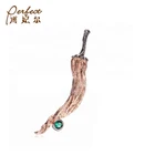 Handmade Vegetable Chili 925 Sterling Silver Brooch Pin Jewelry