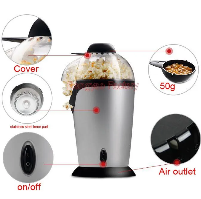 Small Home Use Electric Mini Popcorn Machine Popcorn Maker Making Machine